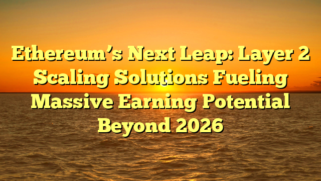 Ethereum’s Next Leap: Layer 2 Scaling Solutions Fueling Massive Earning Potential Beyond 2026