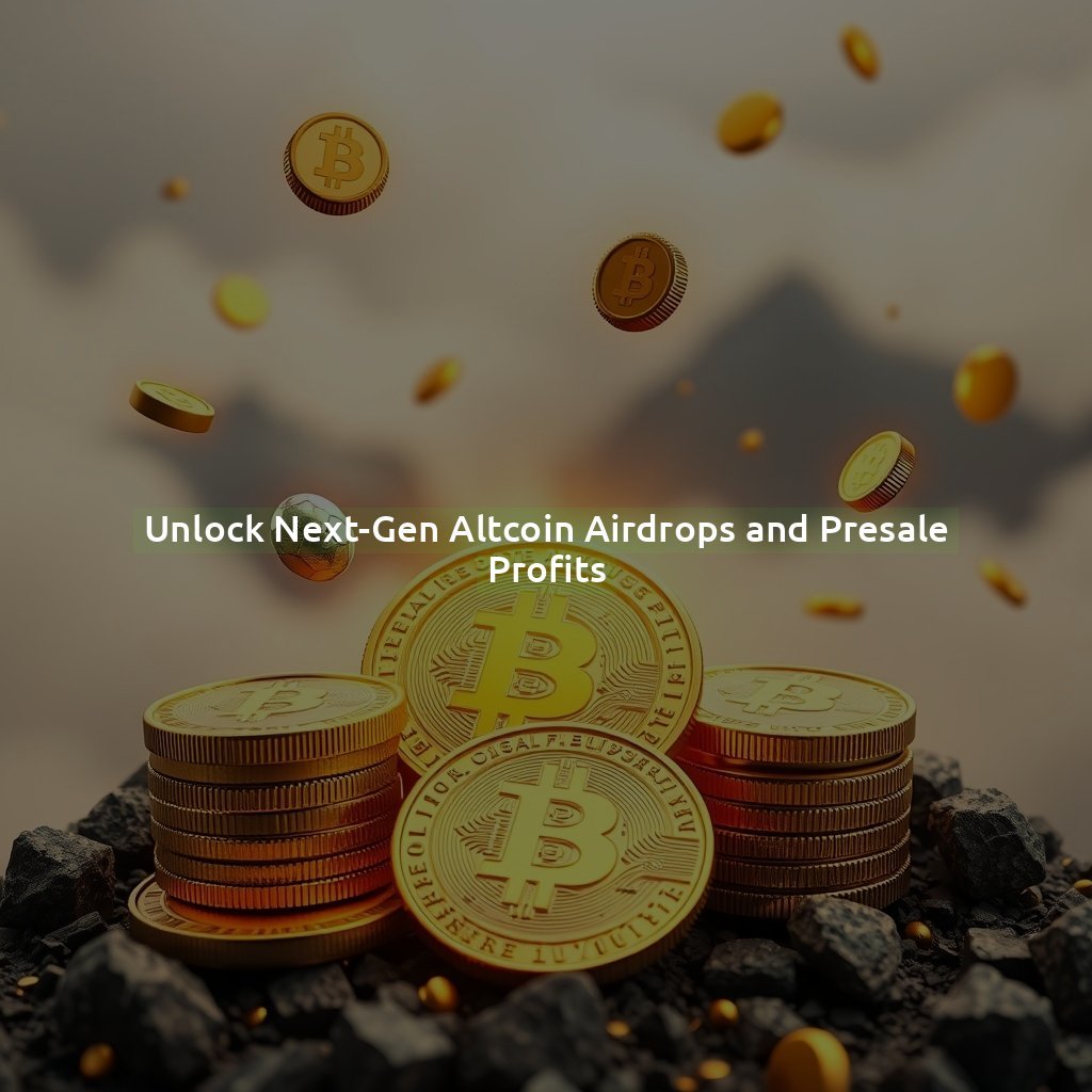 Unlock Next-Gen Altcoin Airdrops and Presale Profits