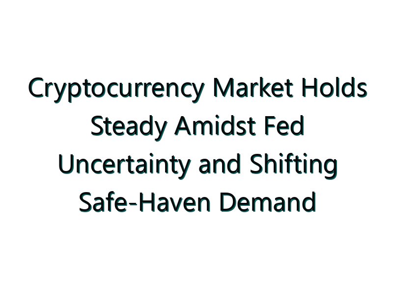 Cryptocurrency Market Holds Steady Amidst Fed Uncertainty and Shifting Safe-Haven Demand